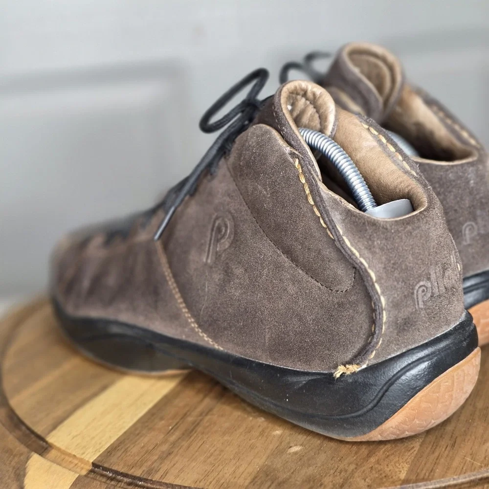 Pilote Prova CL Men Driving Shoes Brown Suede Size 9.5  Enhance Petal Control‎